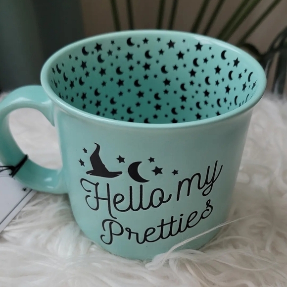 Cobwebs And Cauldrons Other - NWT Hello My Pretties Halloween Coffee Mug by 🕸Cobwebs and Cauldrons🕸